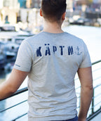 Shirt Sierk „KÄPTN“ – HELLGRAU