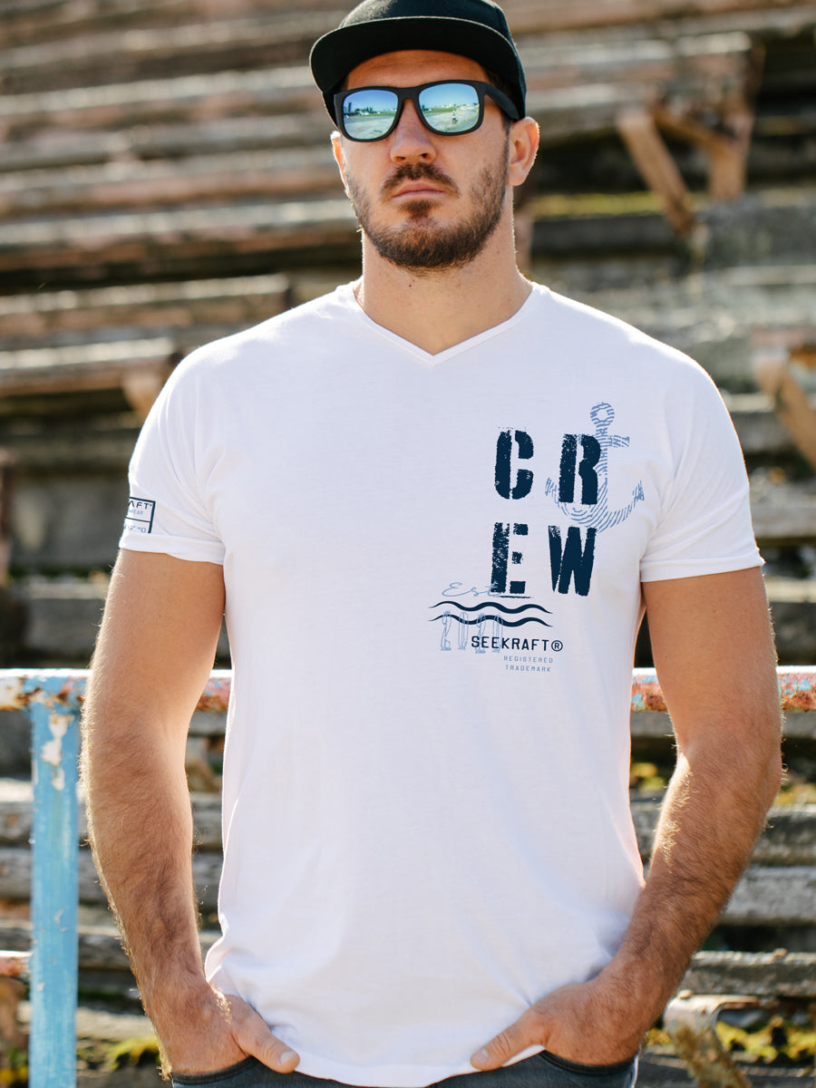 Shirt Nick „CREW“ – WEISS
