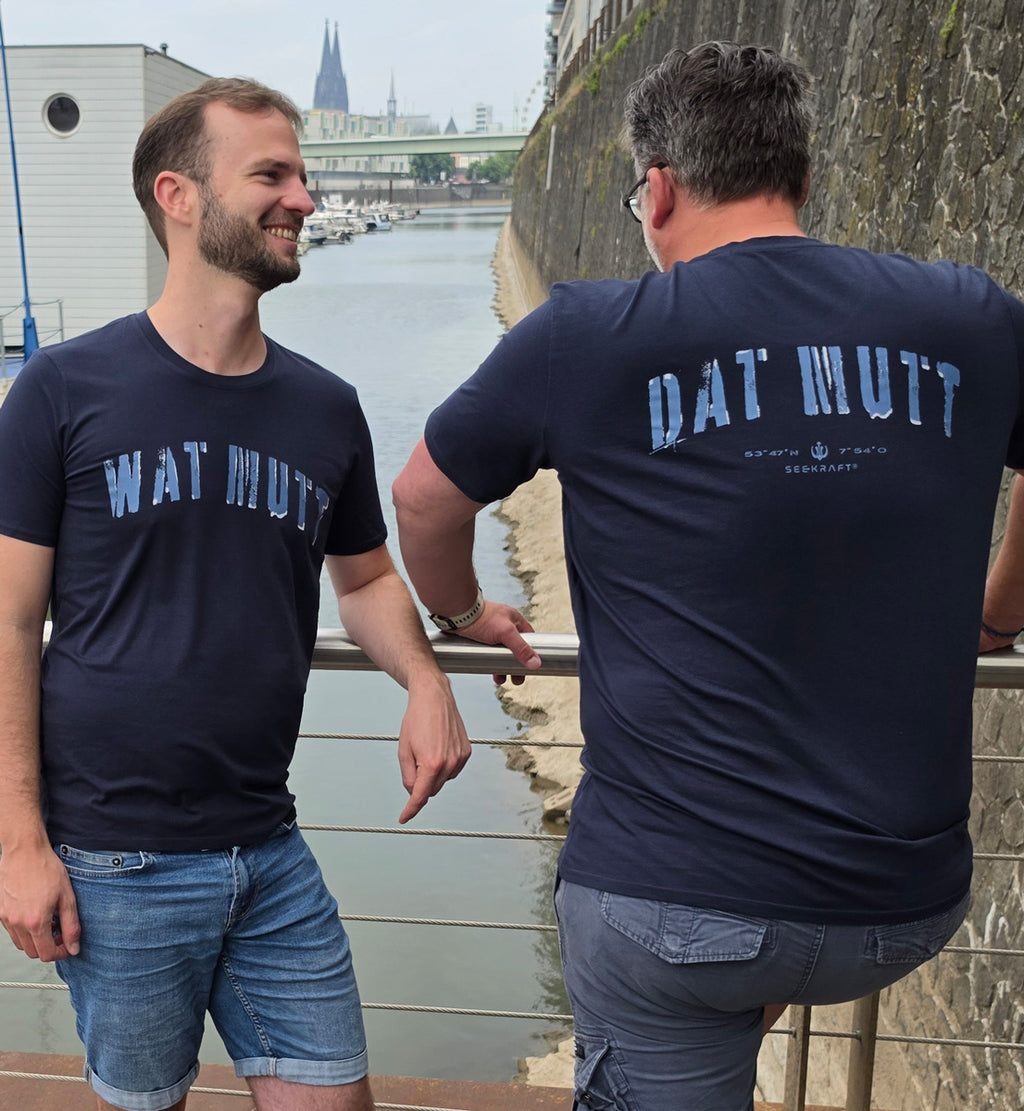 Shirt Ole „WAT MUTT“ – NAVY
