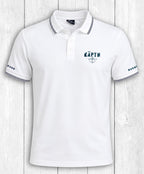 Poloshirt Martin „KÄPTN“ – WEISS