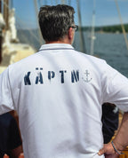 Poloshirt Martin „KÄPTN“ – WEISS