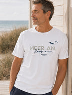 Shirt Ole „MEER AN“ – WEISS