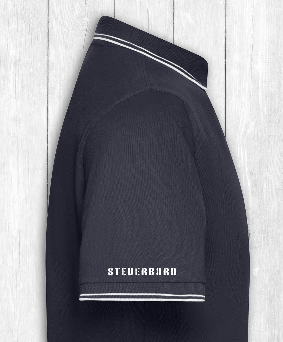 Poloshirt Martin „KÄPTN“ – NAVY