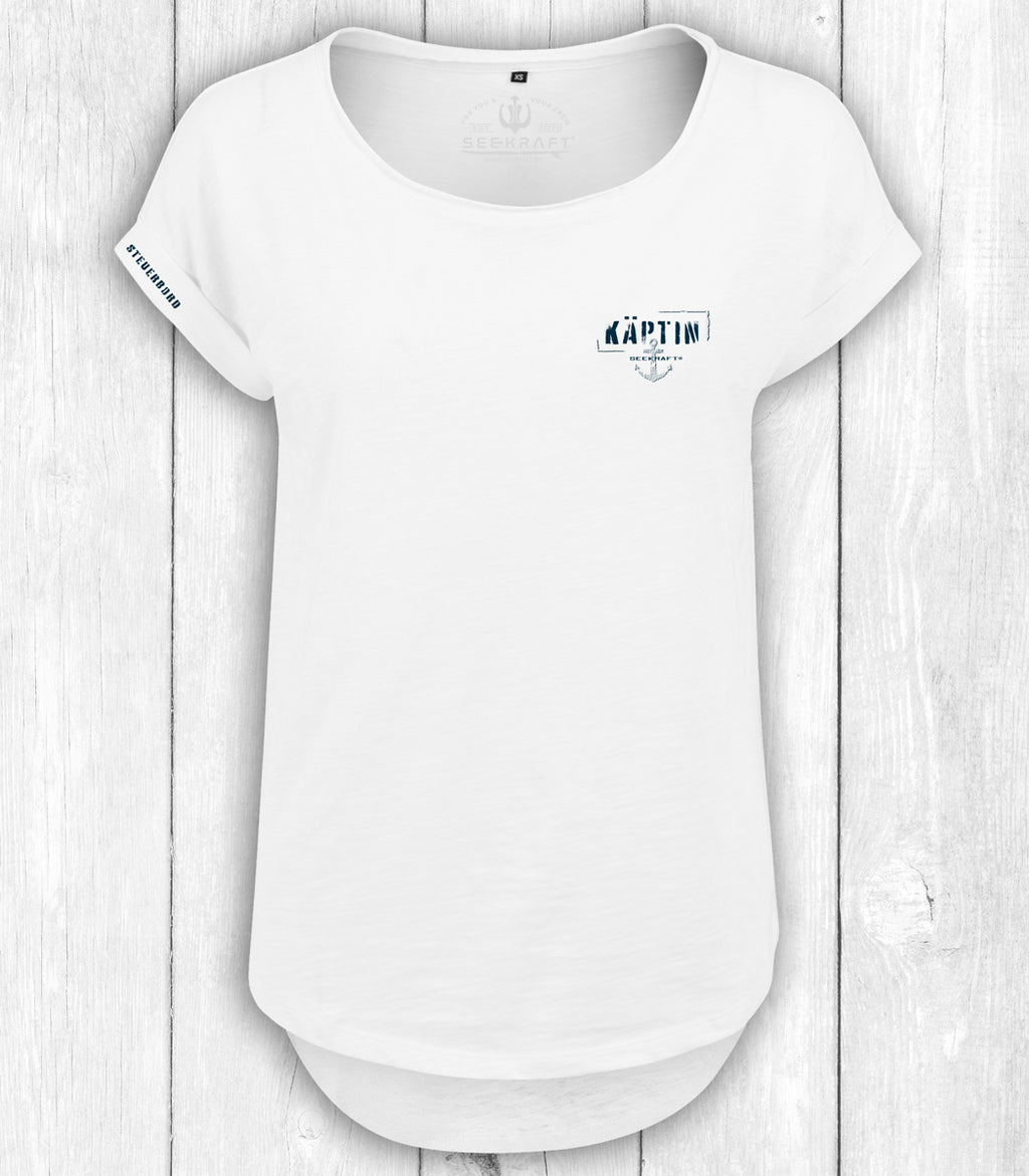 Shirt Marie „KÄPTIN“ – WEISS