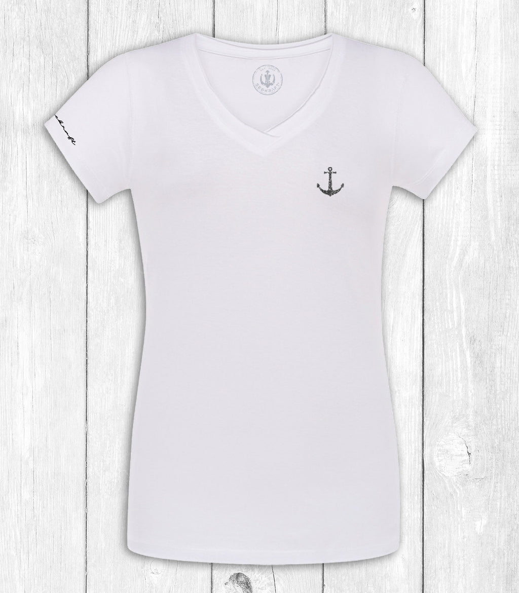 Shirt Auri „ANKER GLITZER“ – WEISS