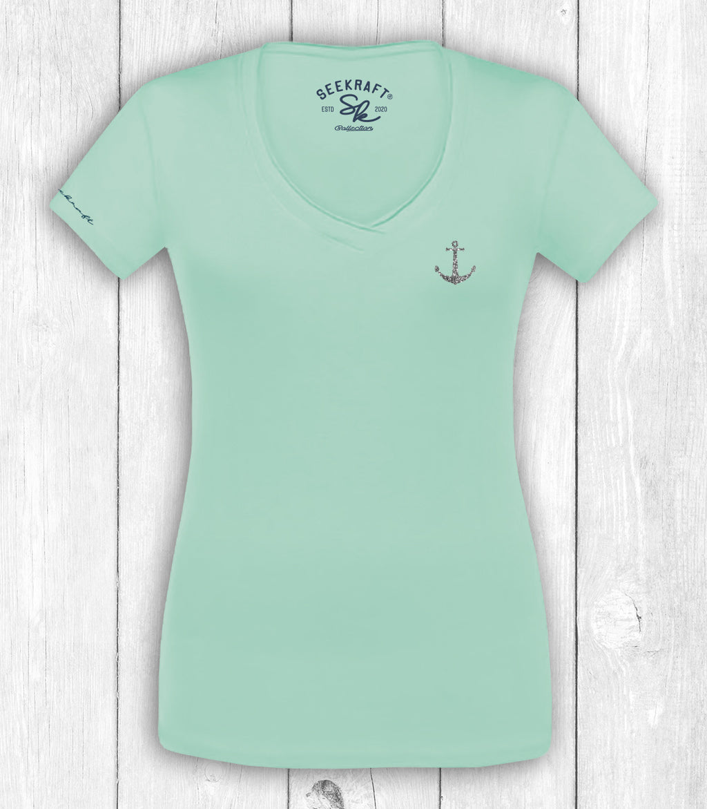 Shirt Auri „ANKER GLITZER“ – MINT