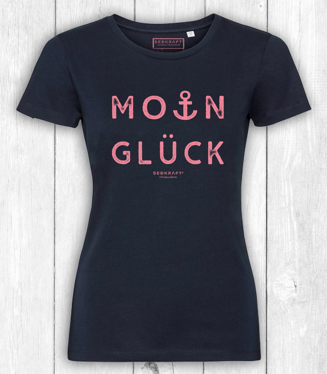 Shirt Edda „MOIN GLÜCK“ – NAVY