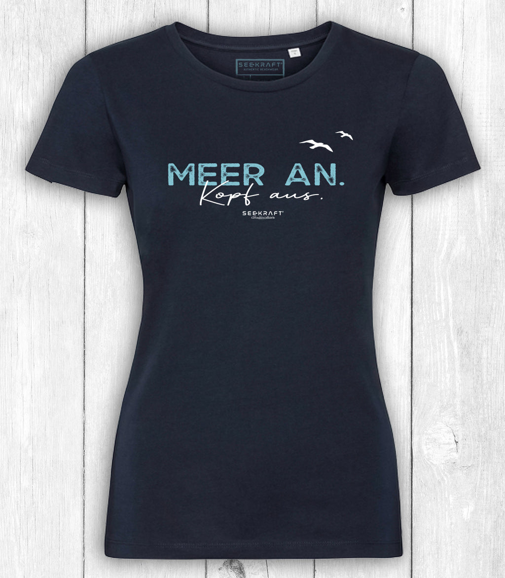 Shirt Edda „MEER AN“ – NAVY