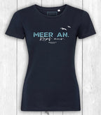 Shirt Edda „MEER AN“ – NAVY