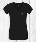 Shirt Auri „ANKER GLITZER“ – SCHWARZ