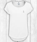 Shirt Marie „ANKER“ – WEISS
