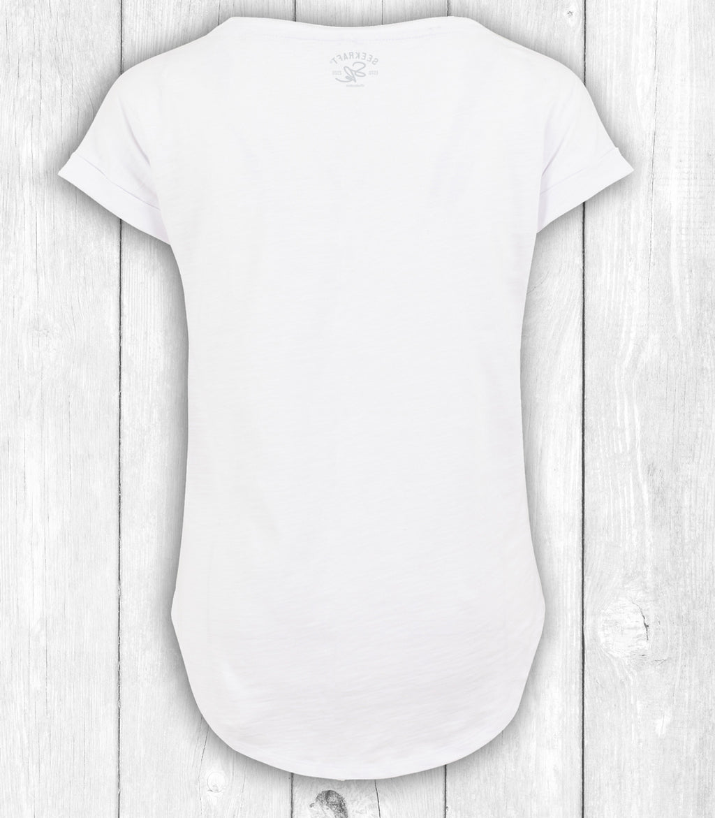 Shirt Marie „ANKER“ – WEISS