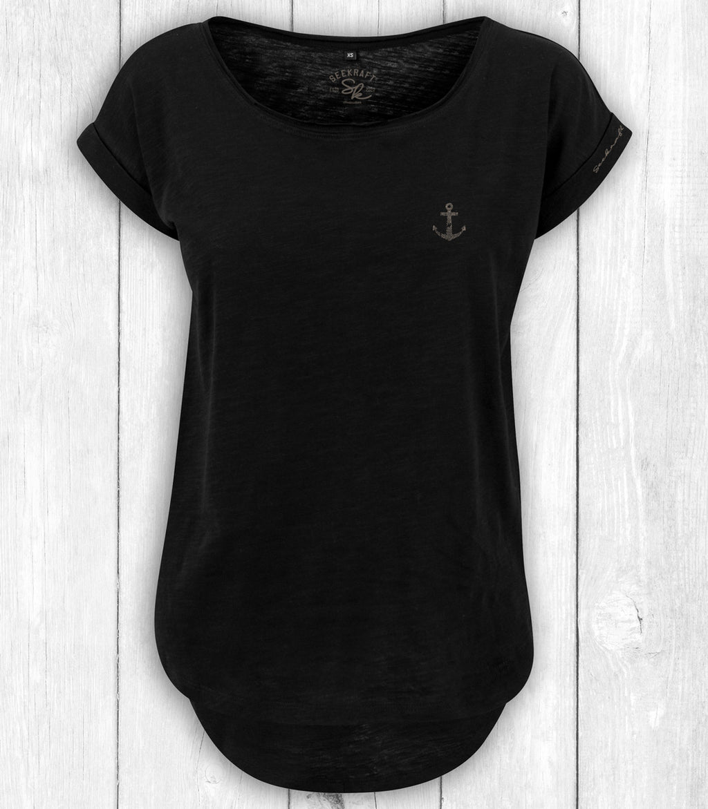 Shirt Marie „ANKER“ – SCHWARZ