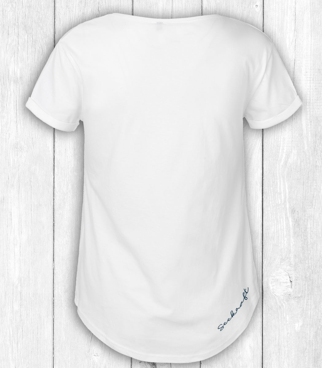 Shirt Lilly „KÄPTIN WAVE“ – WEISS