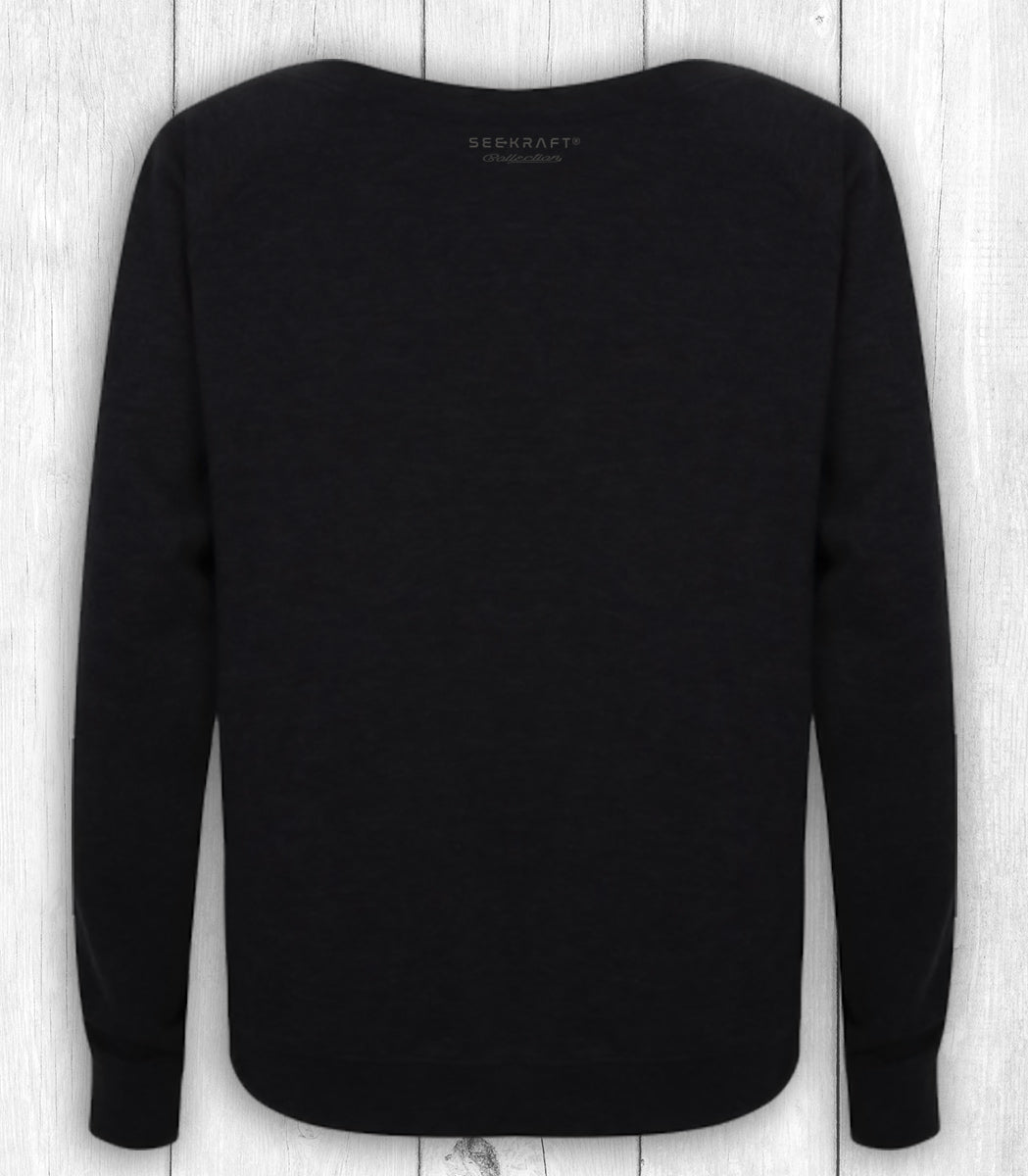 Sweater Tess "LACHE" – SCHWARZ