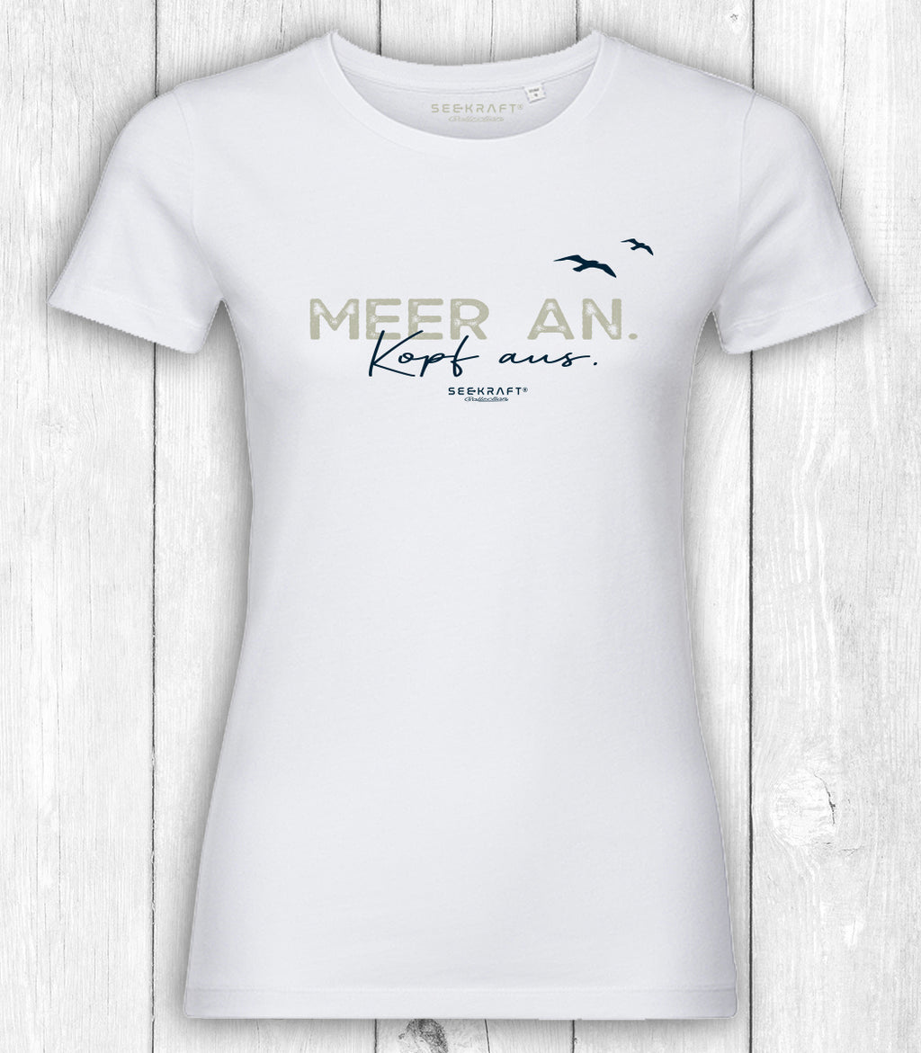 Shirt Edda „MEER AN“ – WEISS