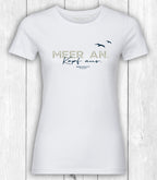 Shirt Edda „MEER AN“ – WEISS