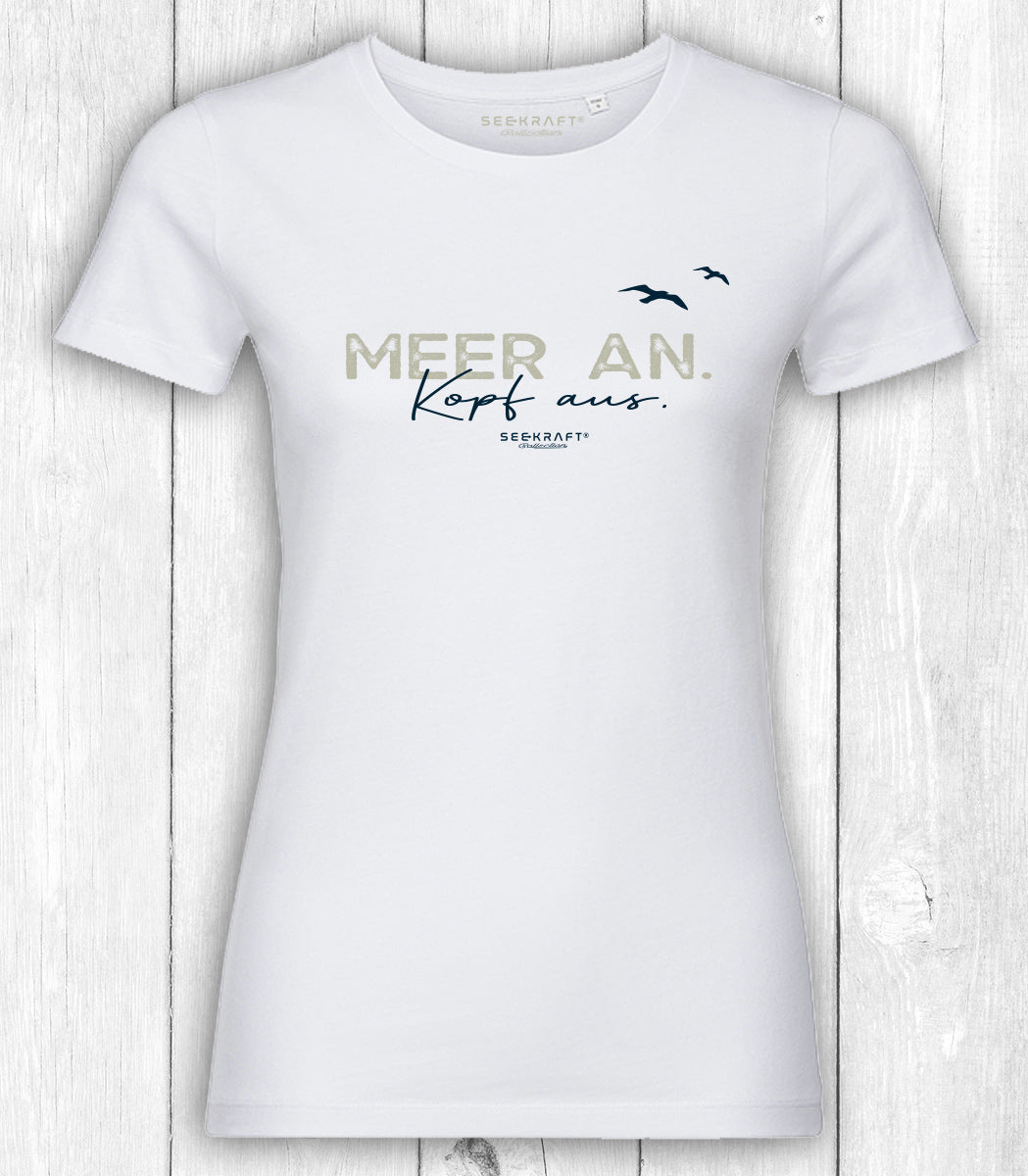 Shirt Edda „MEER AN“ – WEISS