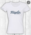 Shirt Edda „KÄPTIN HERZ“ – WEISS