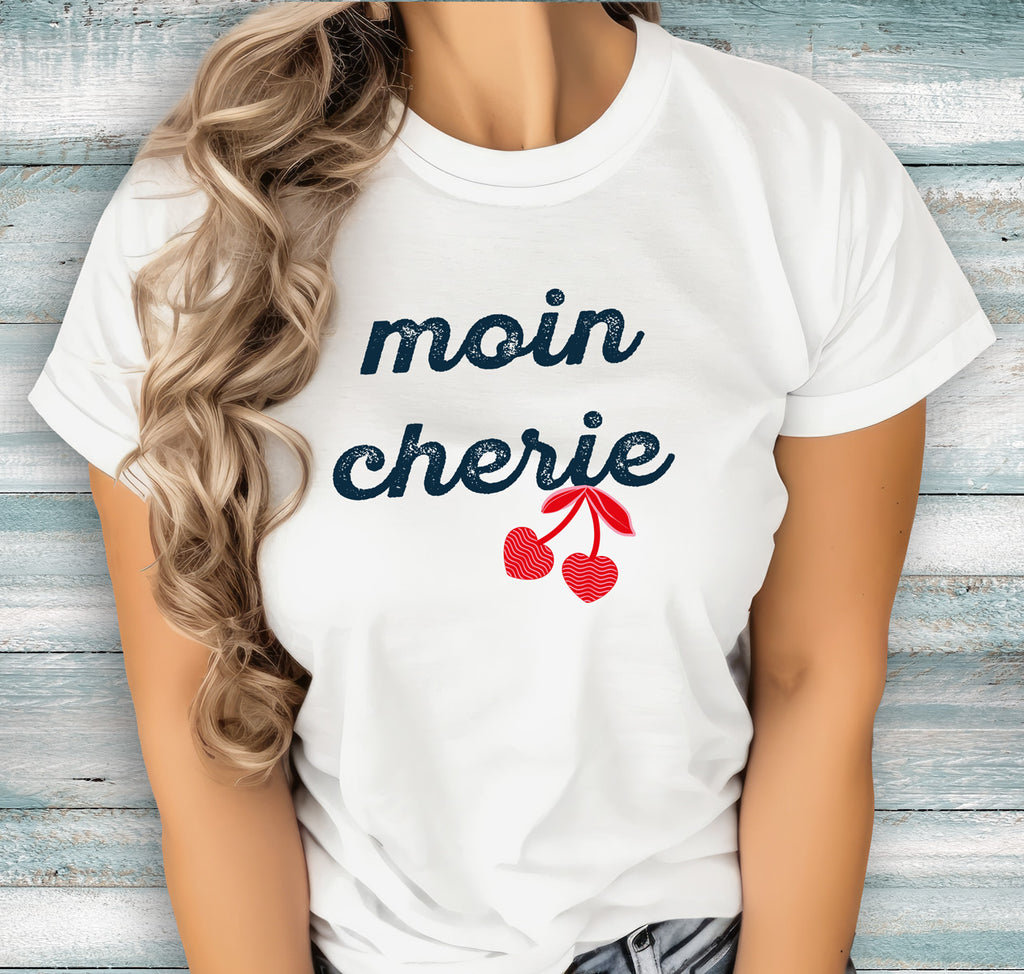 Shirt Eni „MOIN CHERIE“ – OFFWHITE