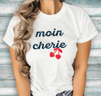 Shirt Eni „MOIN CHERIE“ – OFFWHITE
