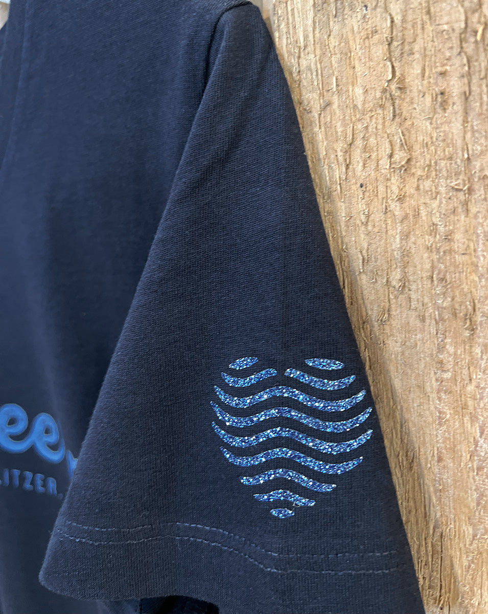 Shirt Edda „STRANDDEERN HERZ“ – NAVY