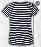 Shirt Smilla „MEER LIEBE“ – NAVY/WEISS GESTREIFT