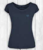 Shirt Mila „HERZ“ – NAVY