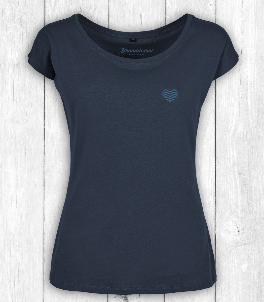 Shirt Mila „HERZ“ – NAVY