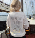 Shirt Nell "OFFLINE" - CREME