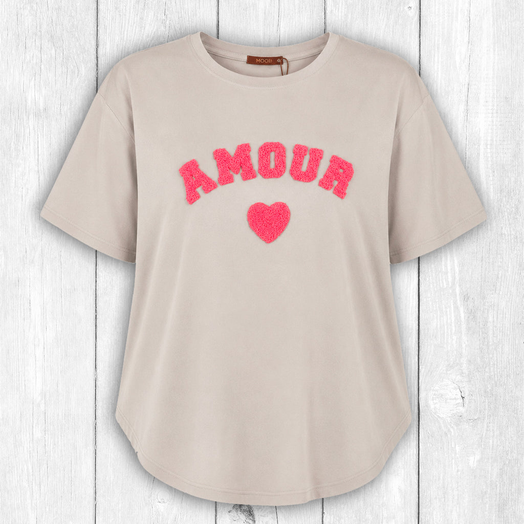 Shirt „AMORE“ – BEIGE
