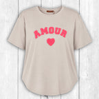 Shirt „AMORE“ – BEIGE