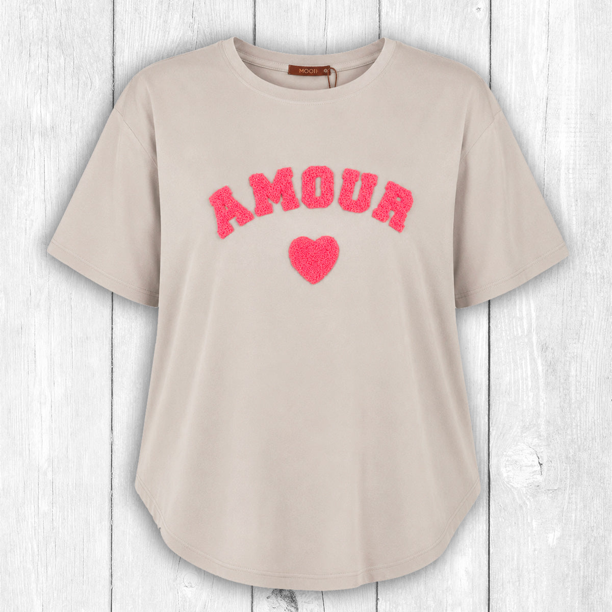 Shirt „AMORE“ – BEIGE